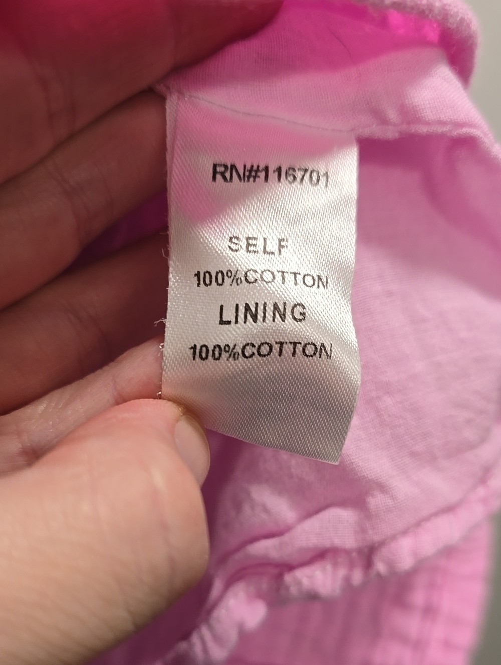 KARLIE Ombre Costal Cotton Gauze Shift Dress - Picture 5 of 6